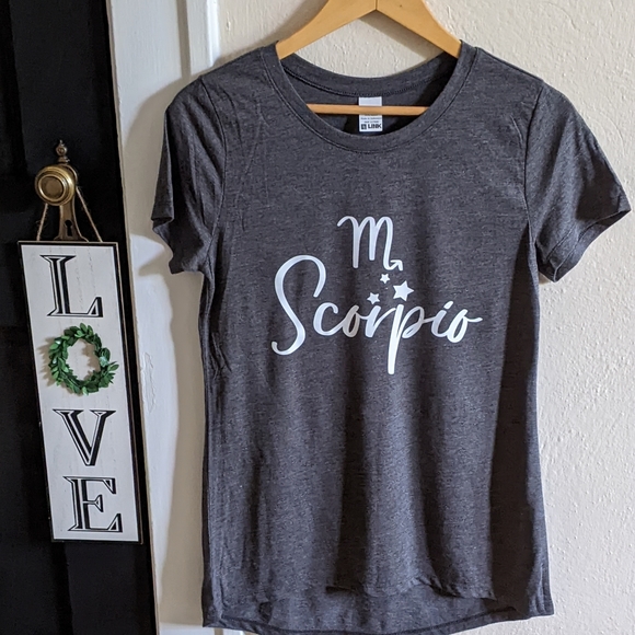 ✨Scorpio Zodiac ♏ Graphic Soft Blend Tee | ✂️HANDCRAFTED! - Picture 2 of 8